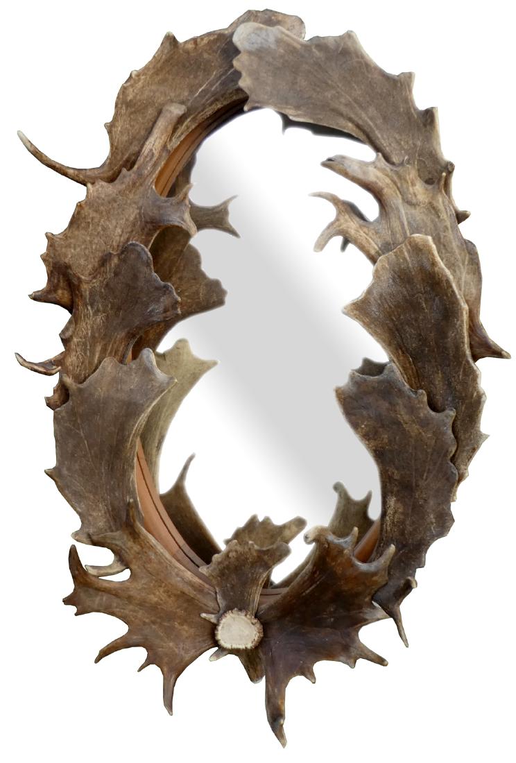 Caribou antler mirror (1 of 3)