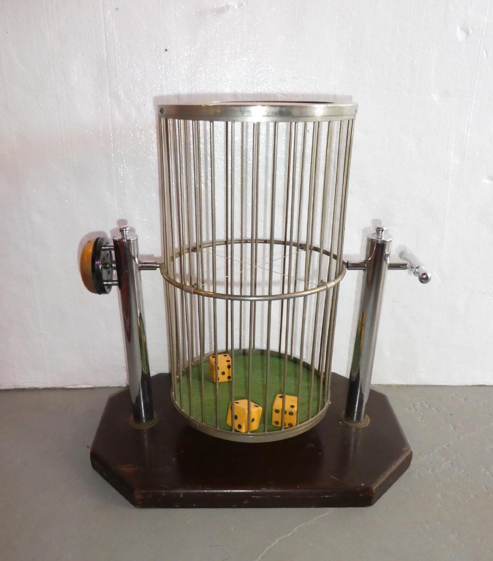 Vintage Chuck-a-luck birdcage casino dice game (1 of 5)