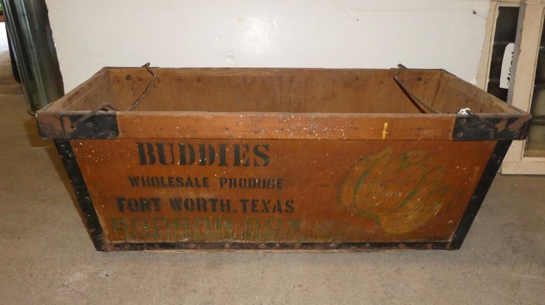 Antique Banana crate: Antique Banana crate. 13"h x 34 1/2"l x 15 1/2"w