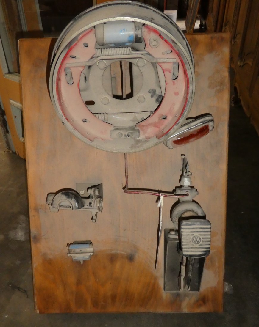 Driving school disc brake system model (1 of 2)