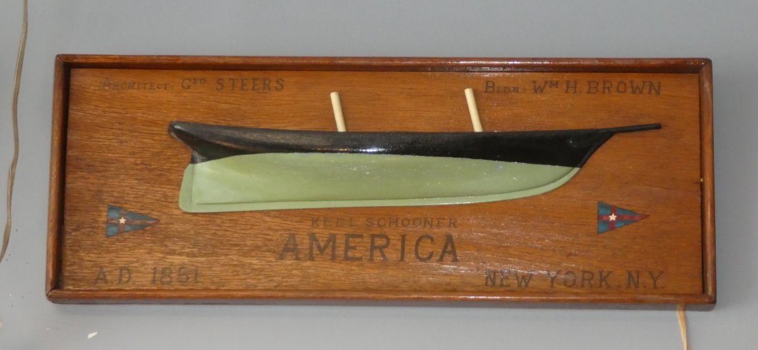 1/2 model boat hull (1 of 2)