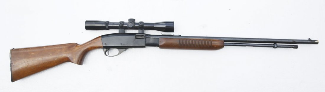 22. Caliber Rifle with Scope: 22. Caliber Rifle with Scope