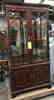 Double Door Glass Front China Cabinet