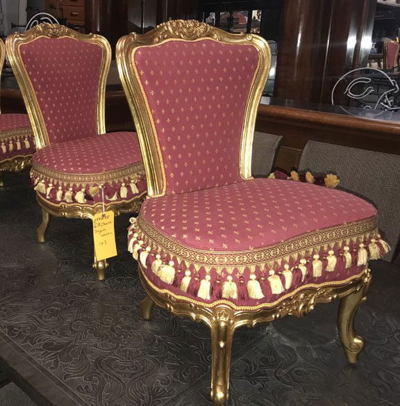 Pair of Louis XV Style Chairs (1 of 3)