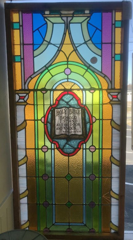 Religious Themed Stained Glass Window (1 of 5)