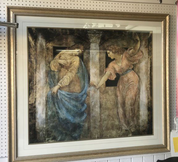 Framed Print of Greek Maidens (1 of 4)