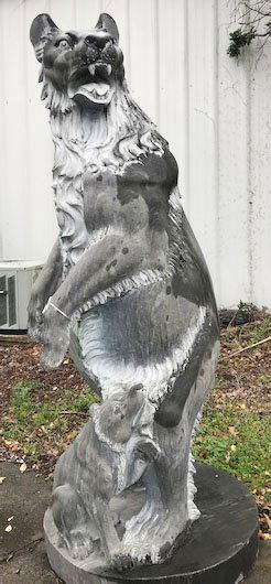 Monumental Black Marble Bear (1 of 3)