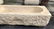 Double trough planter in stone composition - 2