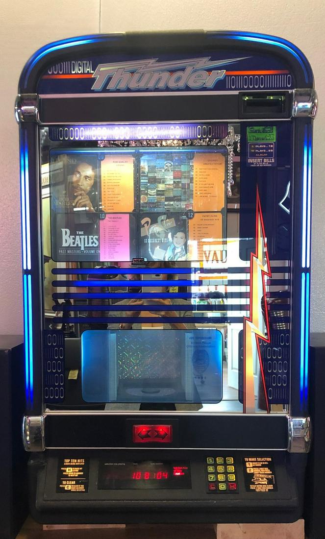 Digital Thunder jukebox holds 100 CDs Jul 19, 2020 Red Baron