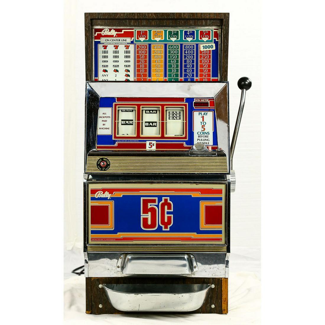 5 Cent Bally Slot Machine (1 of 4)