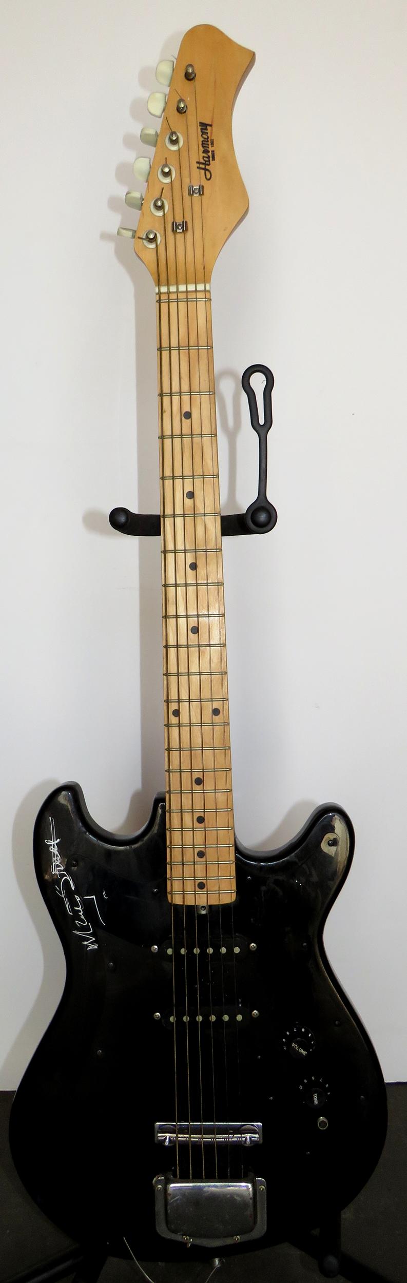 Marty Stuart Signed Harmony Electric Guitar (1 of 3)