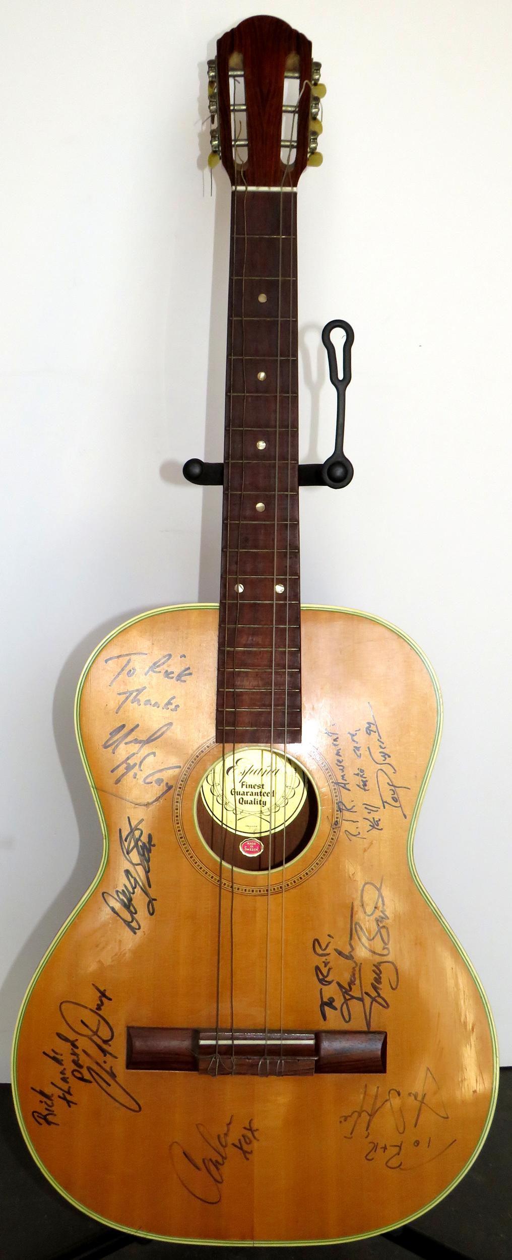 Tracy Byrd Signed Acoustic Guitar (1 of 2)