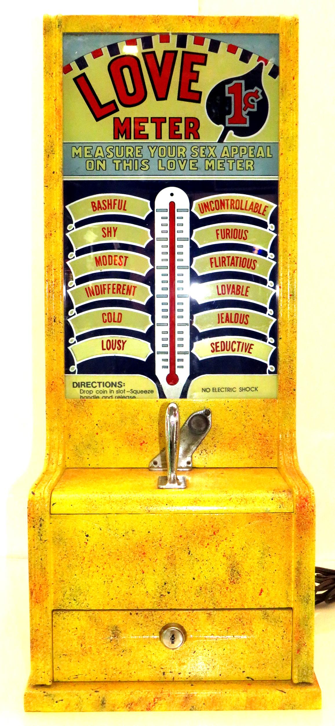 Vintage 1 cent Love Meter (1 of 6)