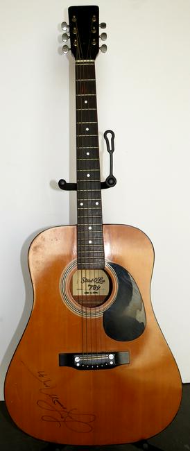 Stead-O-Lin Signed Acoustic Guitar (1 of 3)