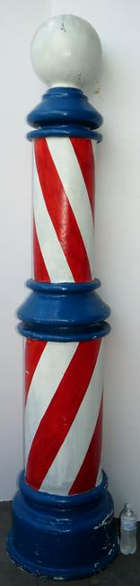 Floor Model Barber Pole Theater Prop (1 of 2)