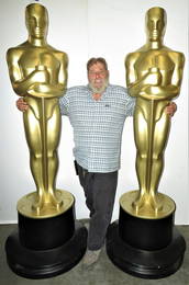 Pair of Rare and Unique Large Oscar sculptures