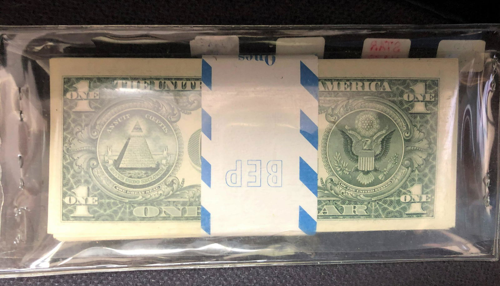 Set of 100  1995  One Dollar Star Notes consecutive (1 of 3)