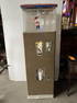 Federal Machine Co Popcorn Dispensing Machine. 64"H Base 19" x 19"