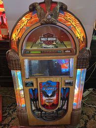 Rockola Harley Davidson model Bubbler Jukebox plays CDs