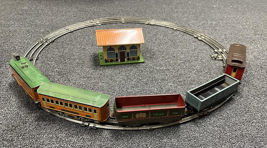 Train Set with Tracks in Original Box.Winner Toy Corporation (1 of 10)