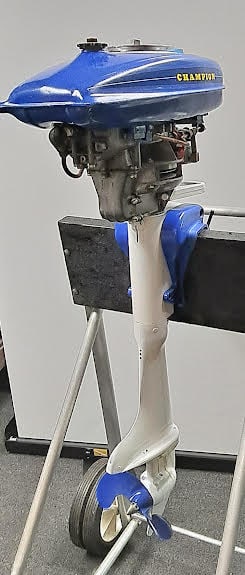Vintage Champion Outboard Motor (1 of 5)