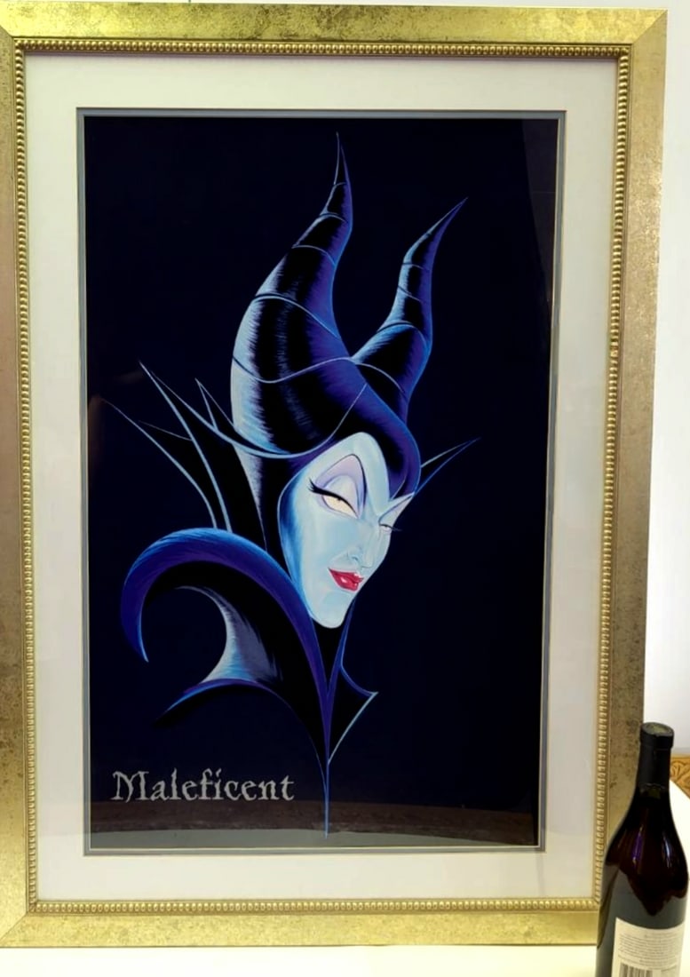 Framed Poster of Disney's Villain â€˜Maleficentâ€™ (1 of 3)