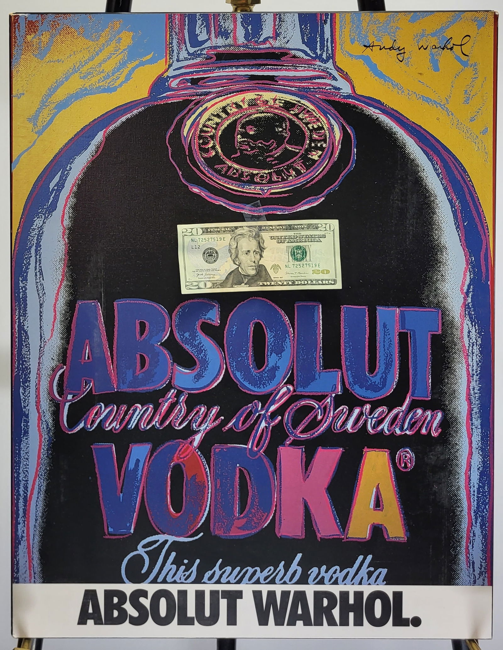 Absolute Vodka poster (1 of 3)