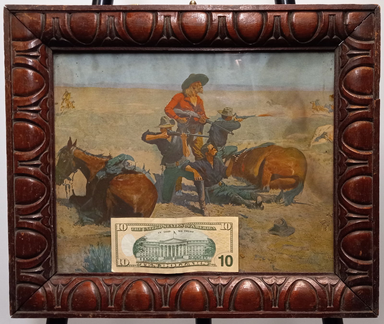 Fredric Remington "Caught in Circle" (1 of 3)