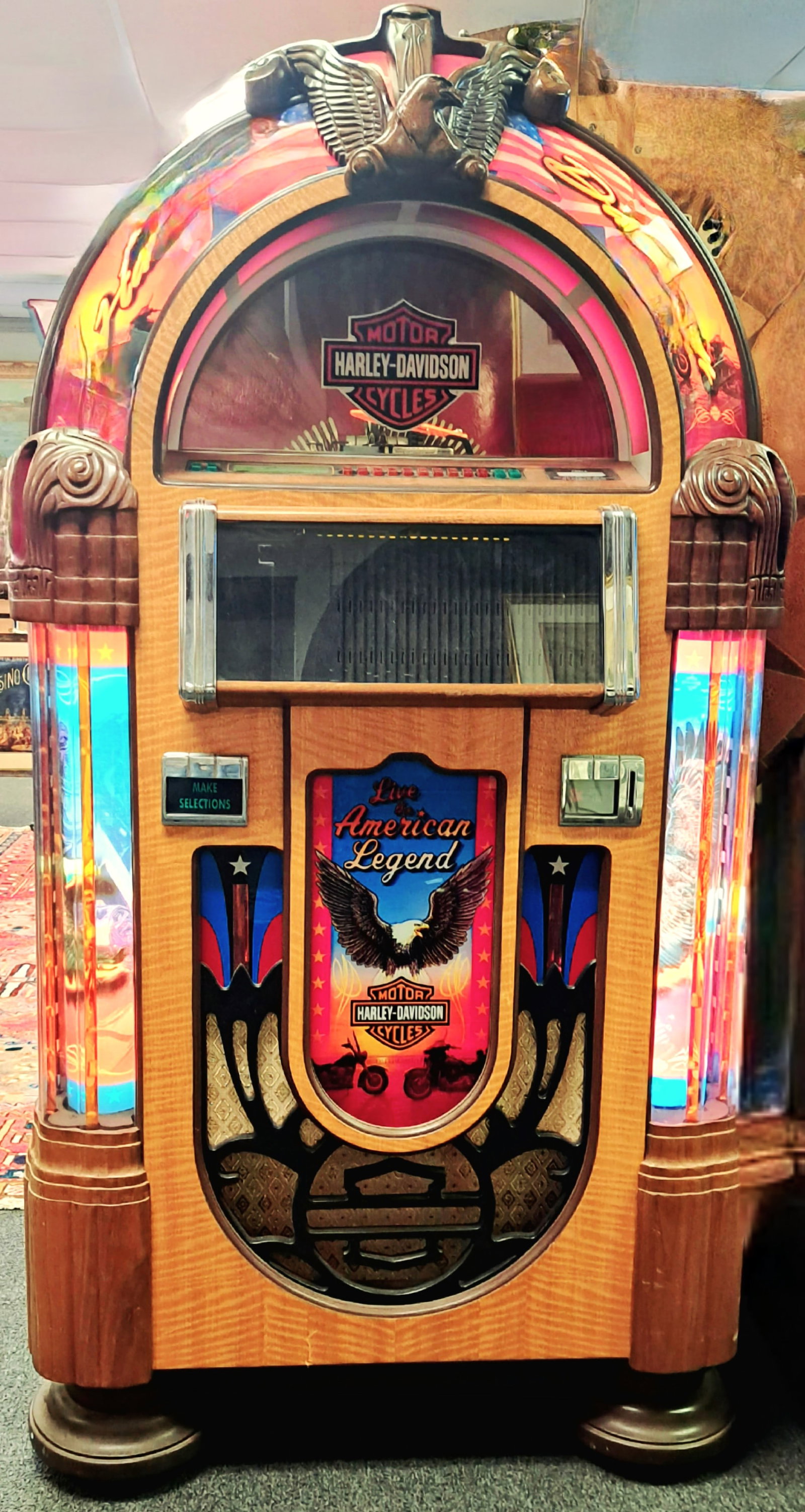 Harley Davidson Edition Rock-Ola Jukebox (1 of 1)