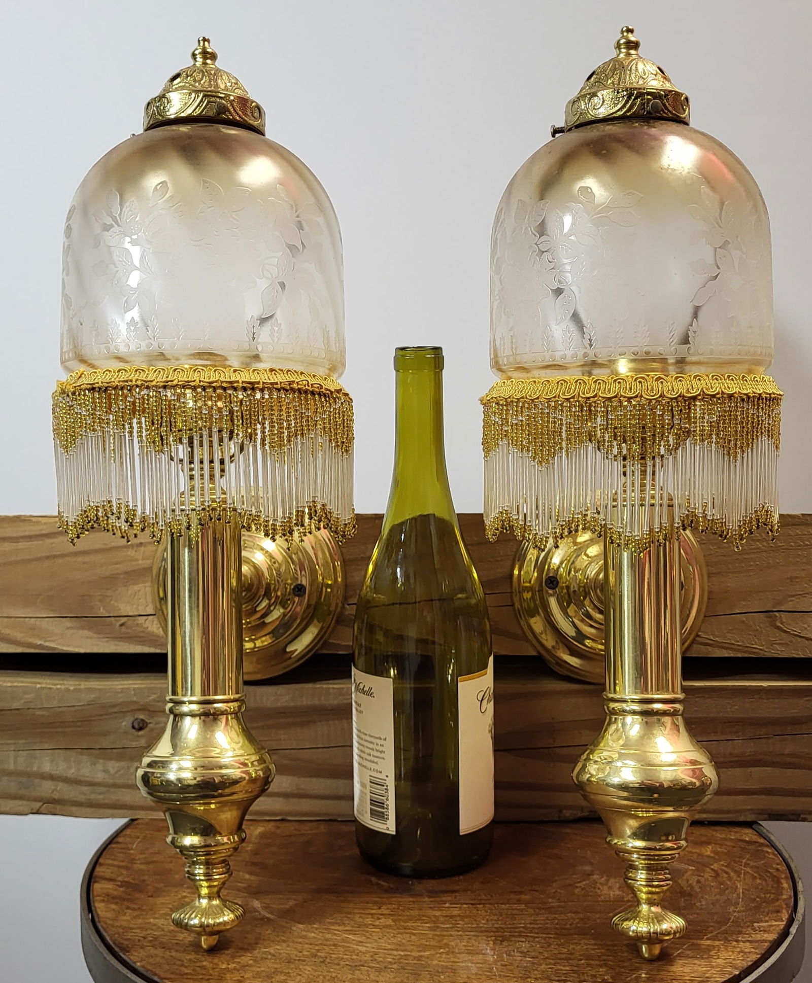 A Pair Of French Art Deco Wall Sconces (1 of 4)