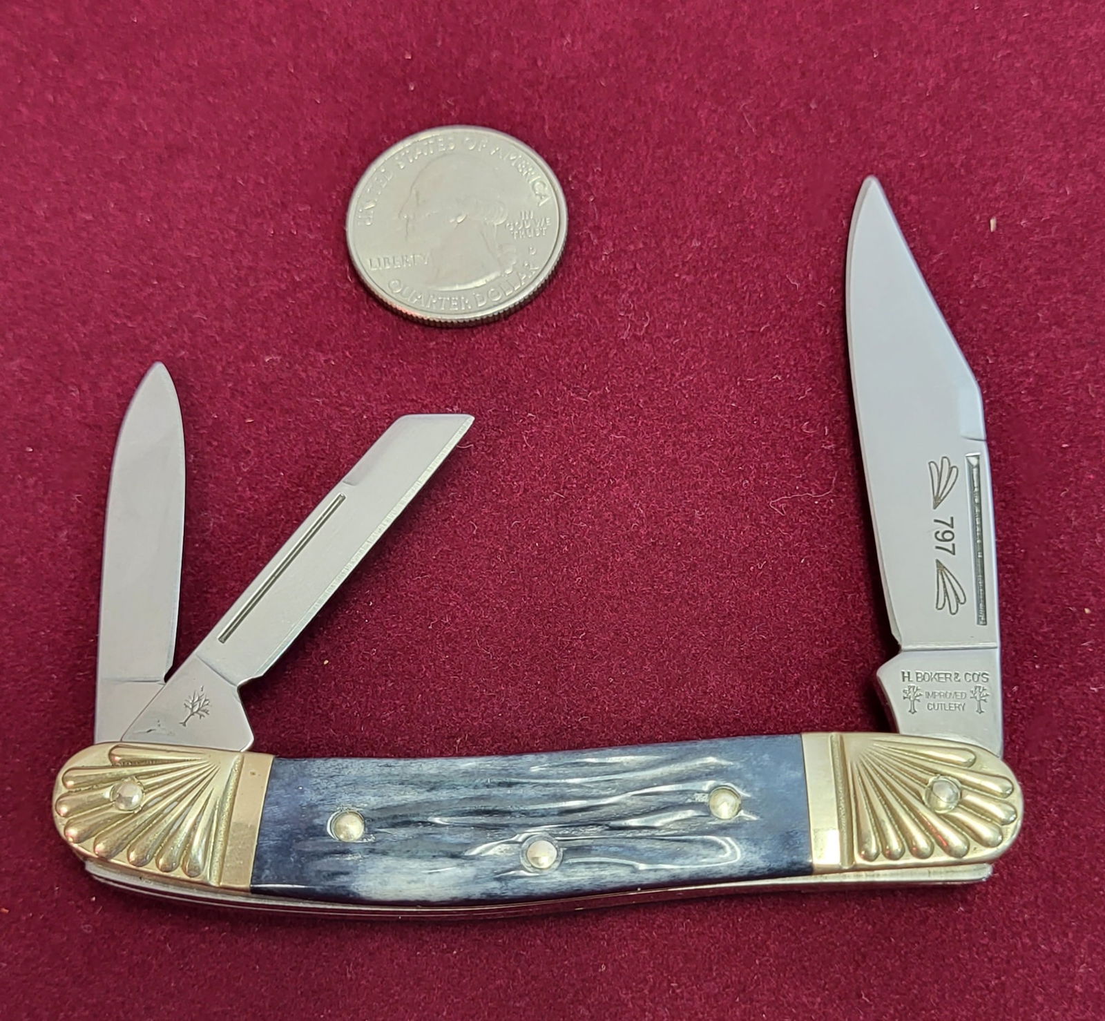 Boker Multi Blade Pocket Knife (1 of 2)