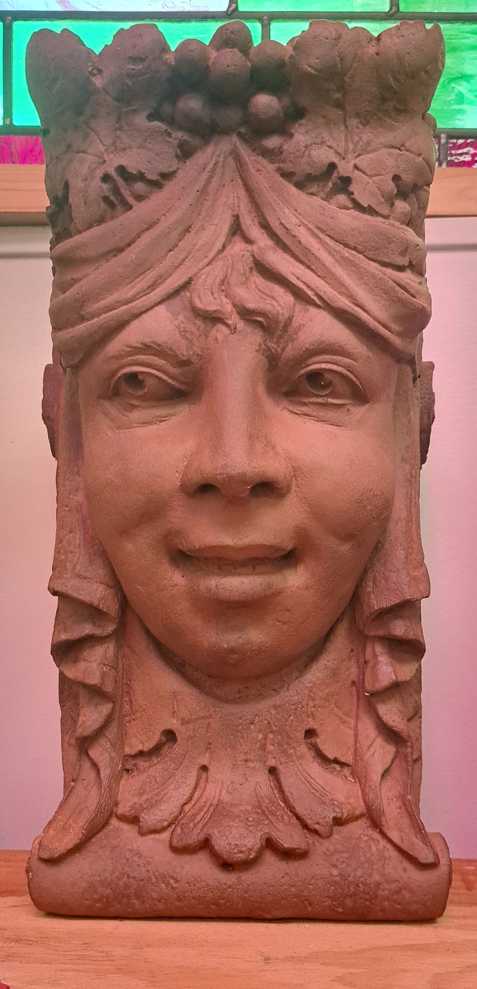 Tan Corbel Female Head (1 of 4)