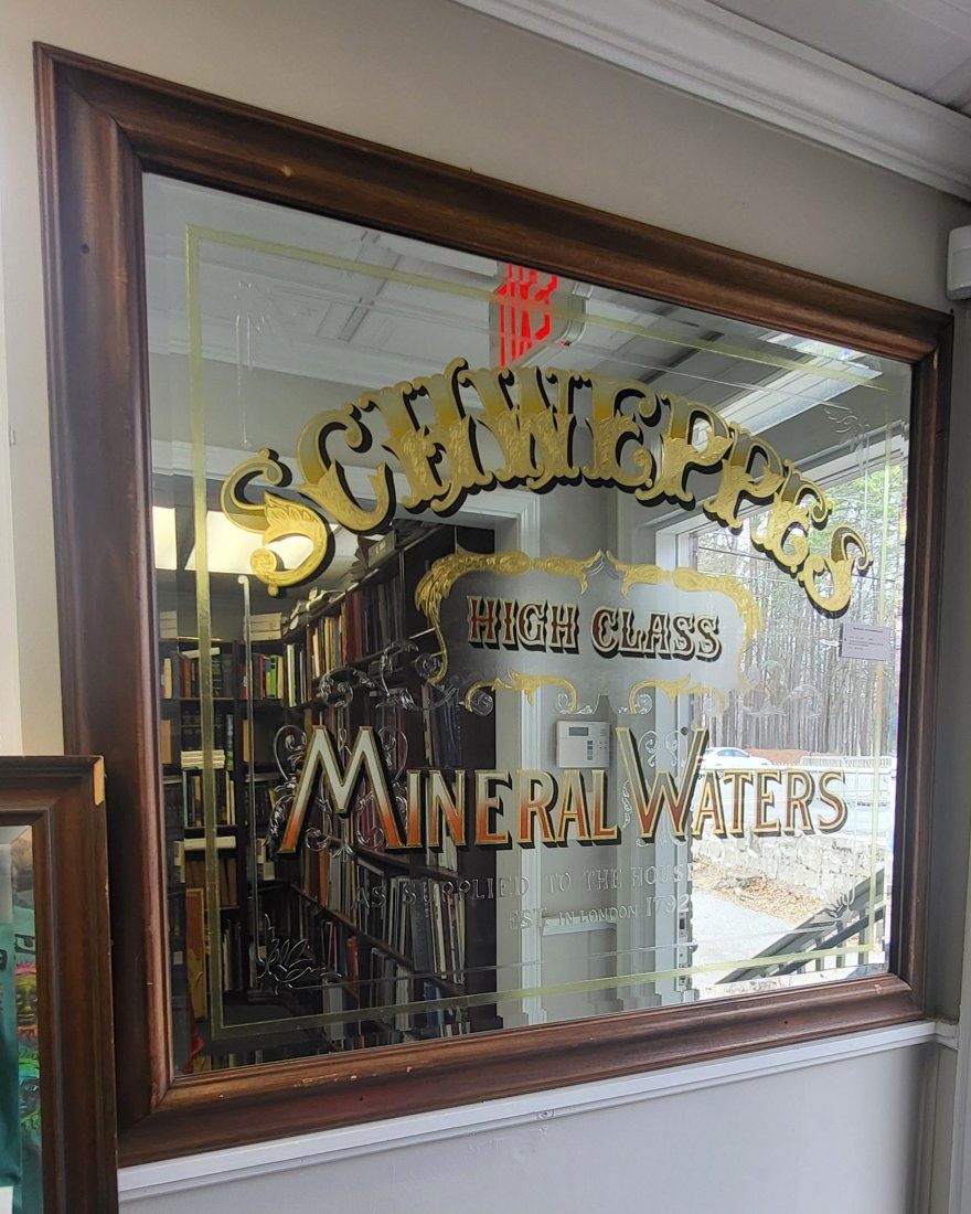 Schweppes Mineral Water Pub Mirror (1 of 3)