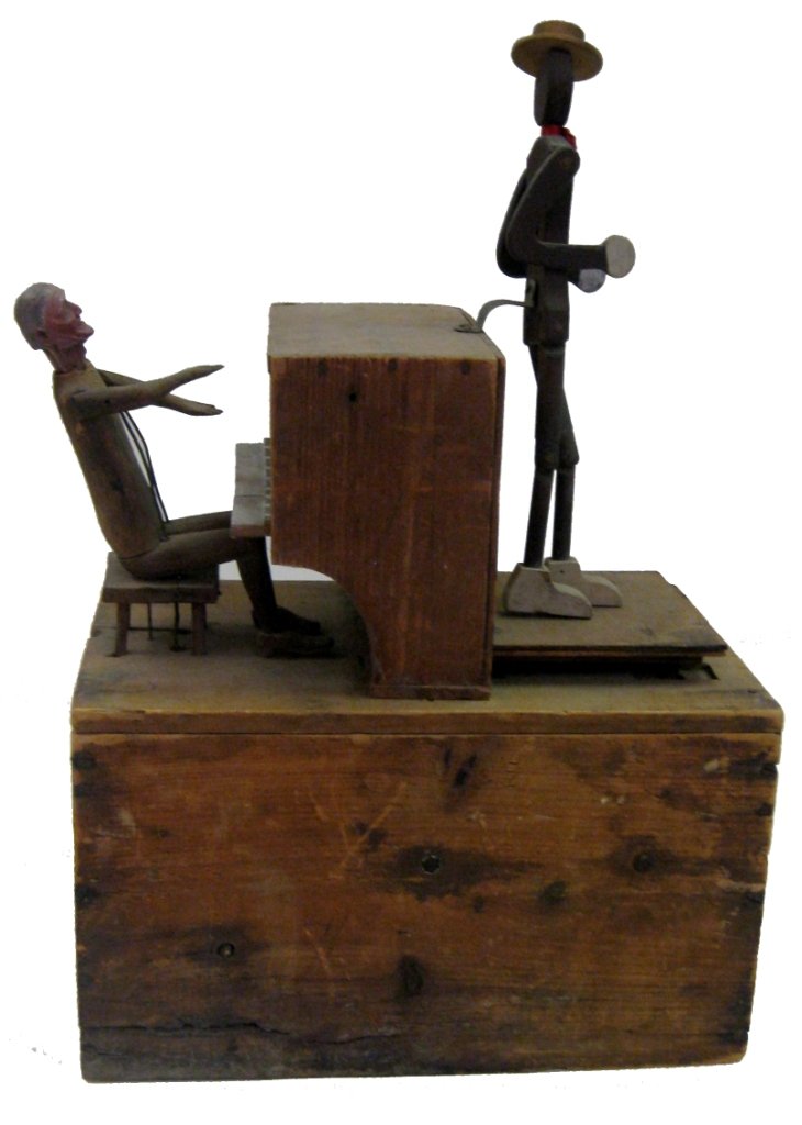 Working Rare Ethic Atomator: Rare Ethnic Atomaton. In working condition; has some repaint. Circa 1880.
