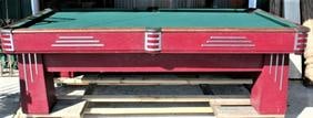 Brunswick Balke Callender Art Deco pool table (1 of 6)