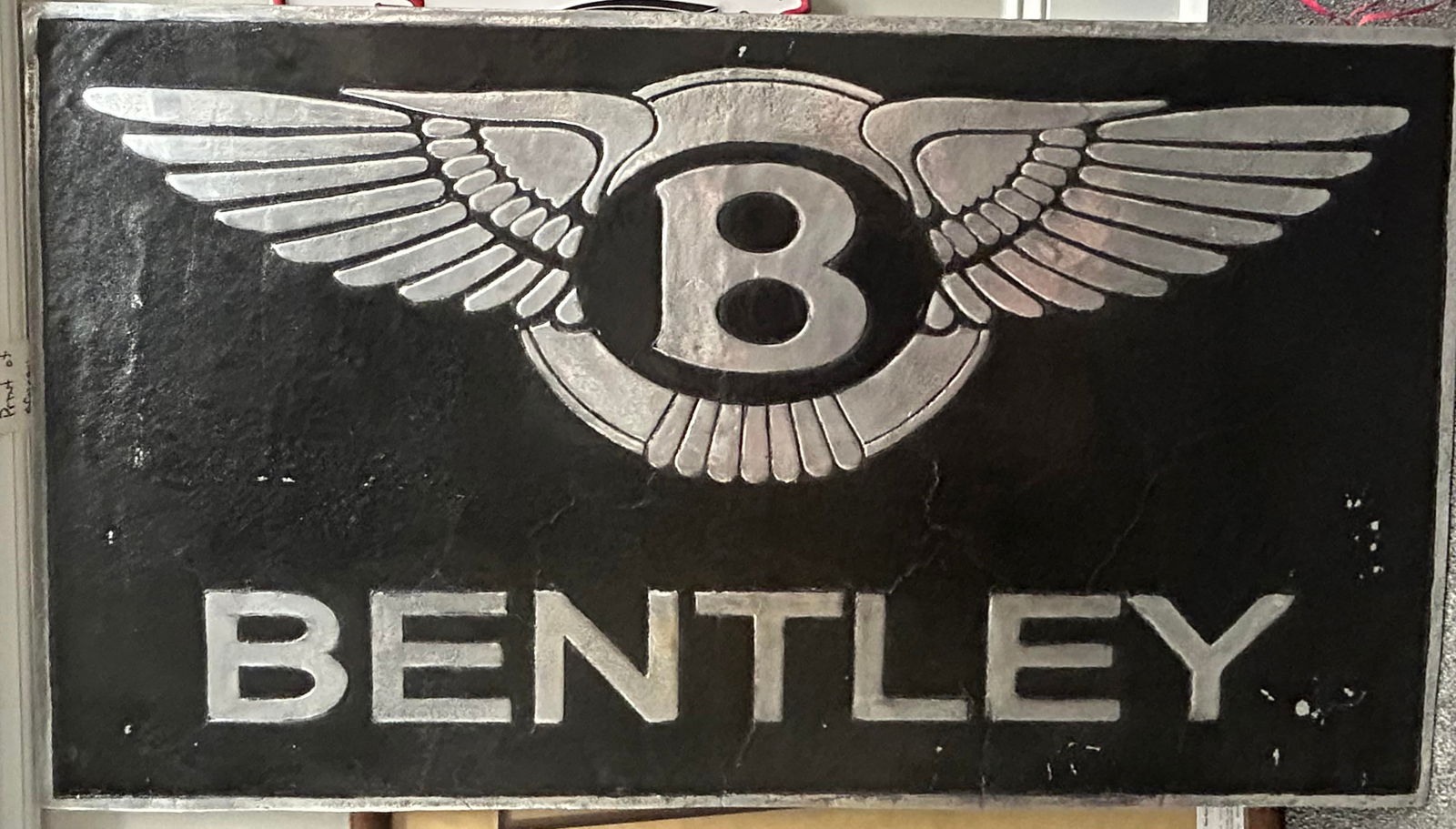 "Bentley" Building Plaque (1 of 2)