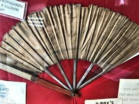 Magician's fan prop used by V-Roy, Master of Mystery (1 of 4)