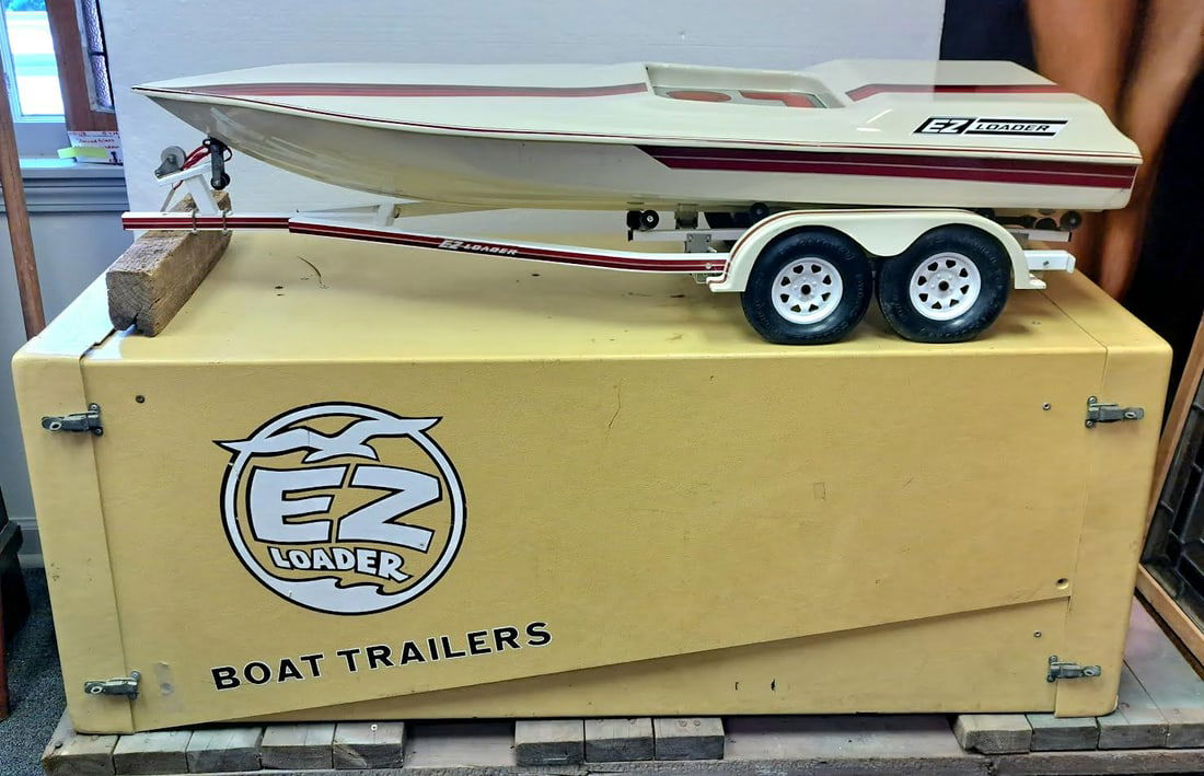 Salesman Sample Boat and Trailer With Case (1 of 4)