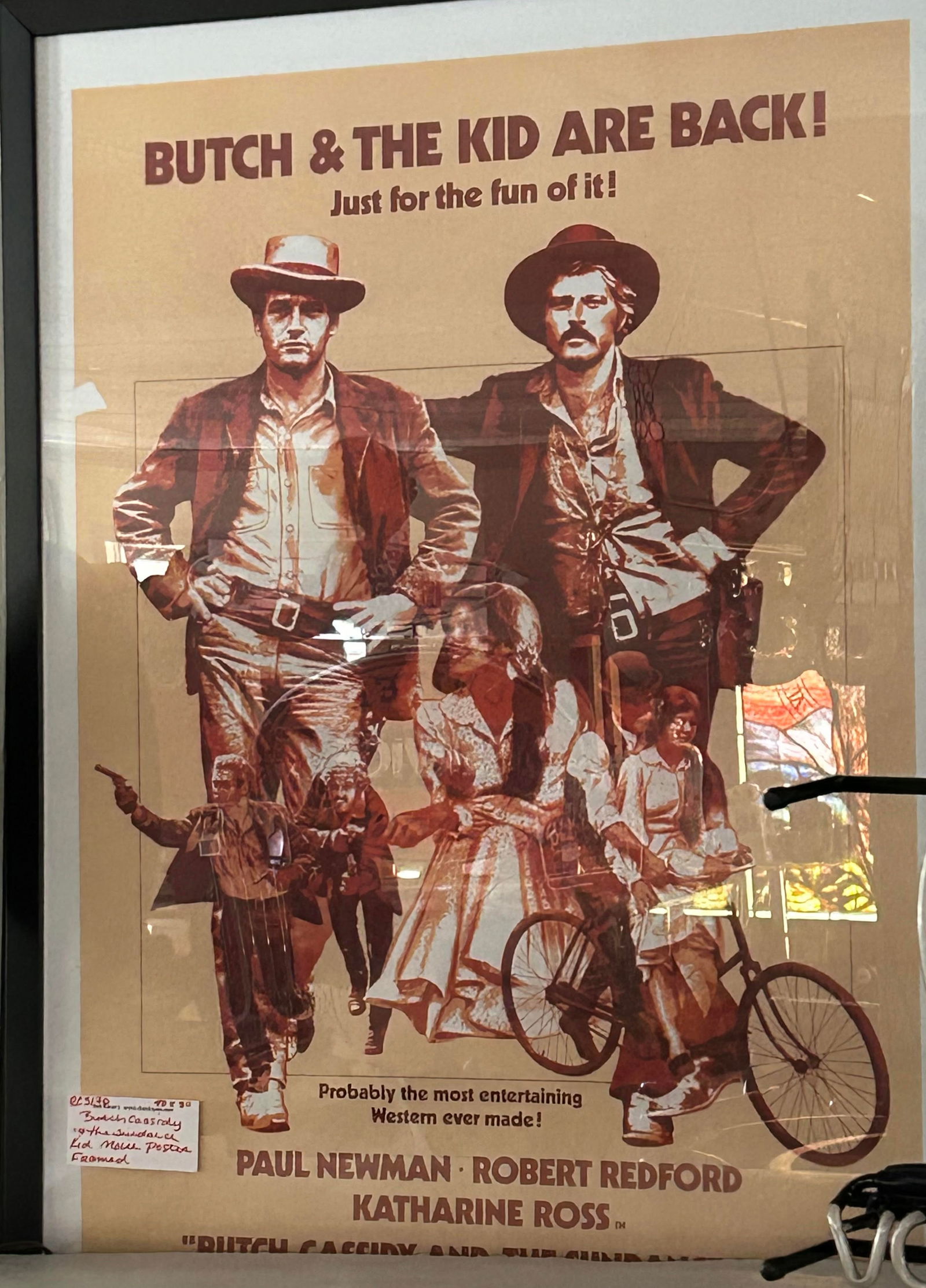 Butch And The Kid Are Back Framed Movie Poster (1 of 2)
