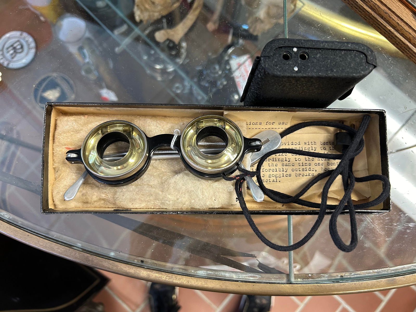 Rare Vintage German Round Light Up Spectacles (1 of 3)