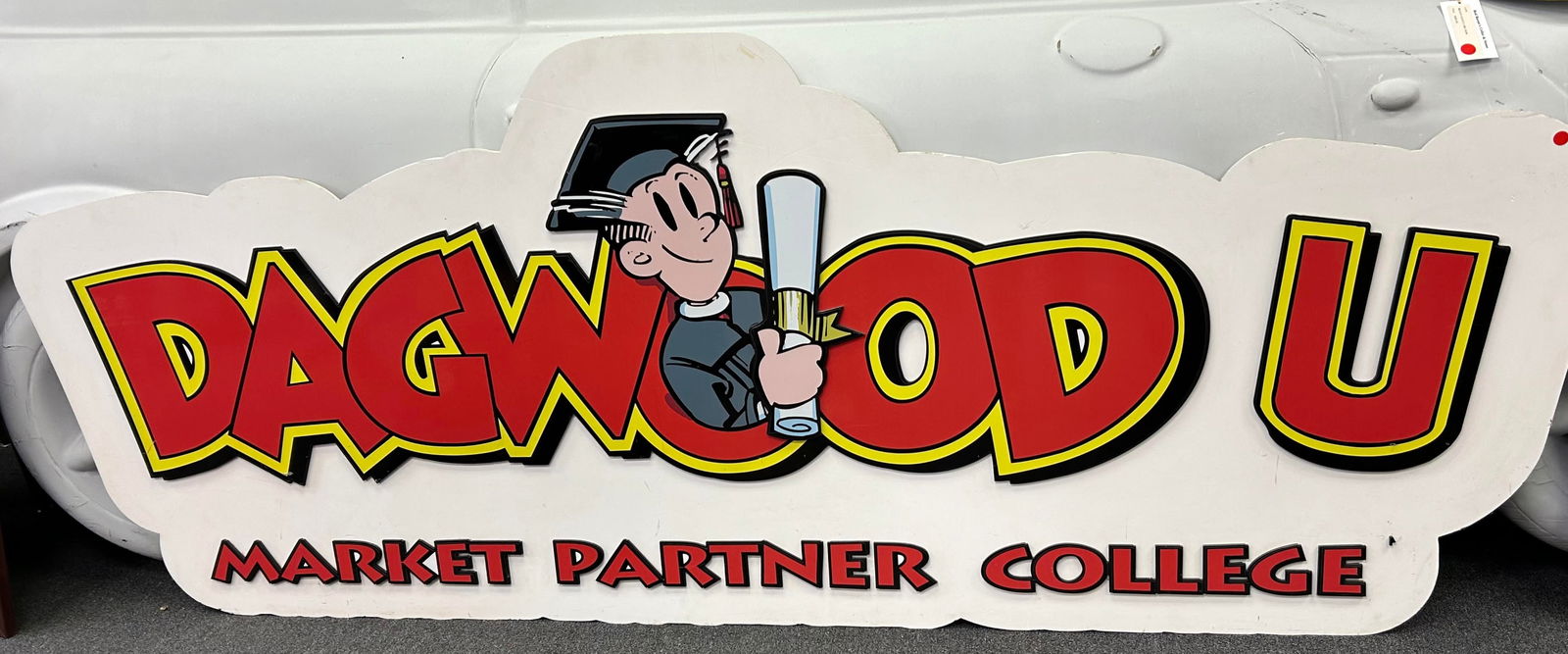 Large Dagwood U Movie Prop Sign (1 of 2)
