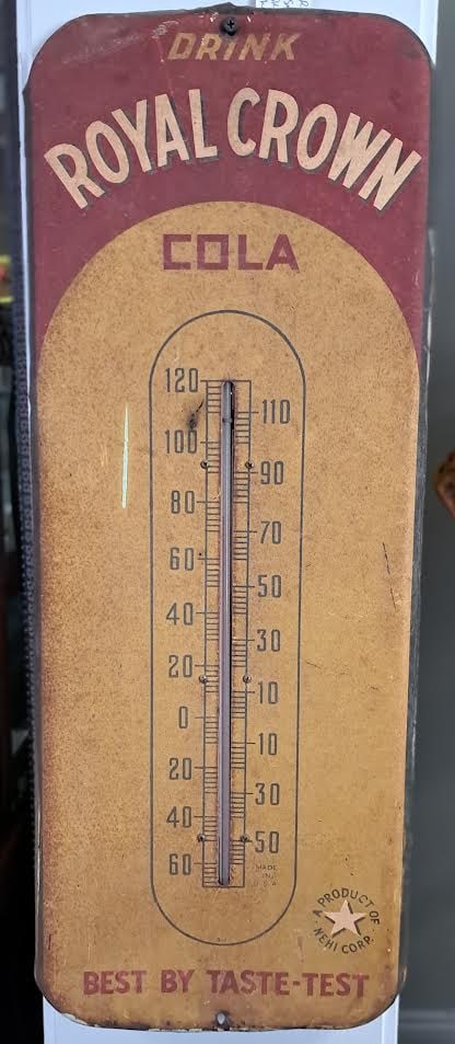 Vintage Royal Crown Thermometer (1 of 2)