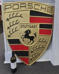Lg. Porsche Building Plaque