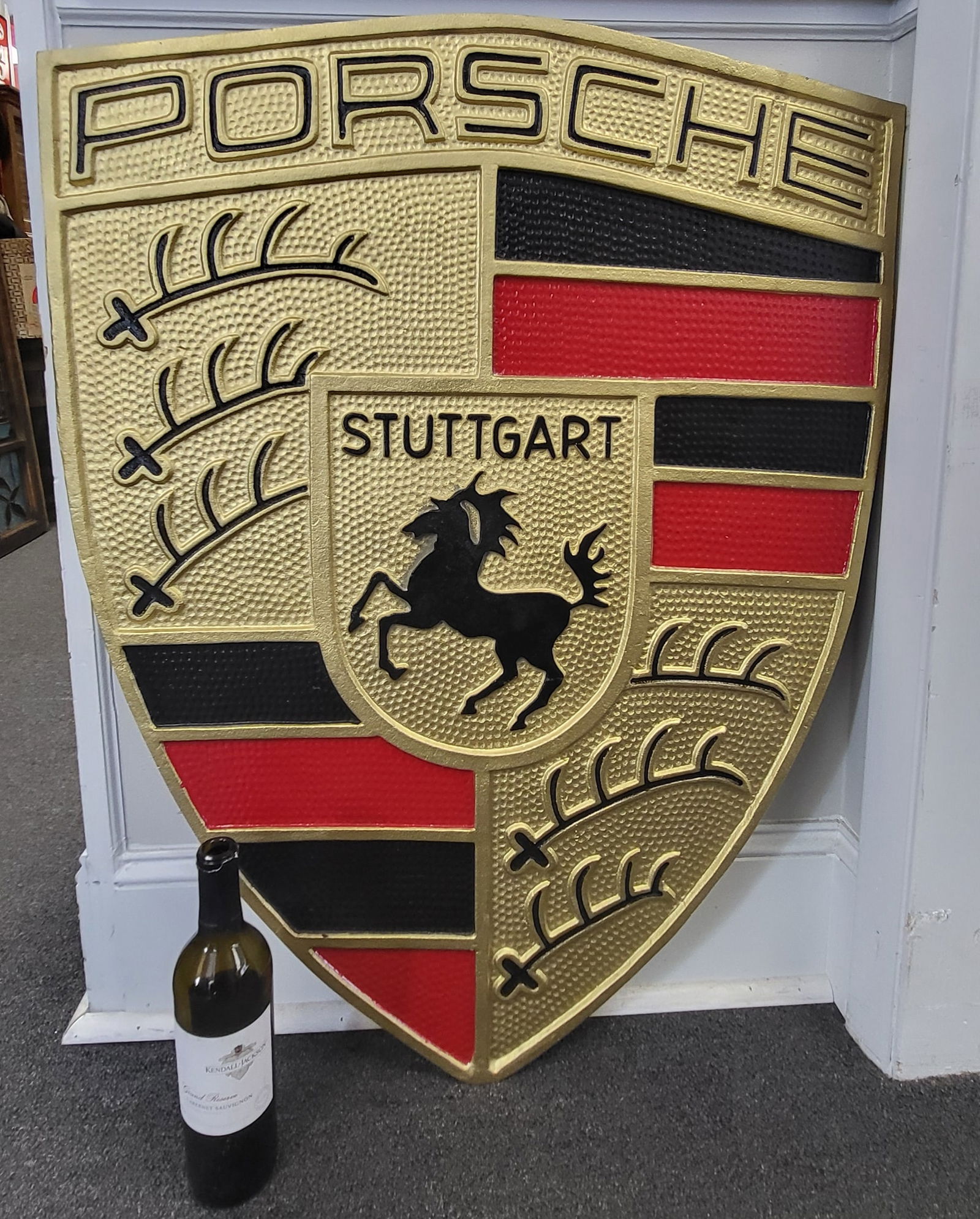 Lg. Porsche Building Plaque (1 of 3)