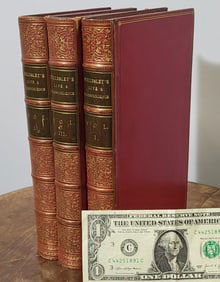 Wellesley's Life Correspondence Three Volume Set Circa 1862