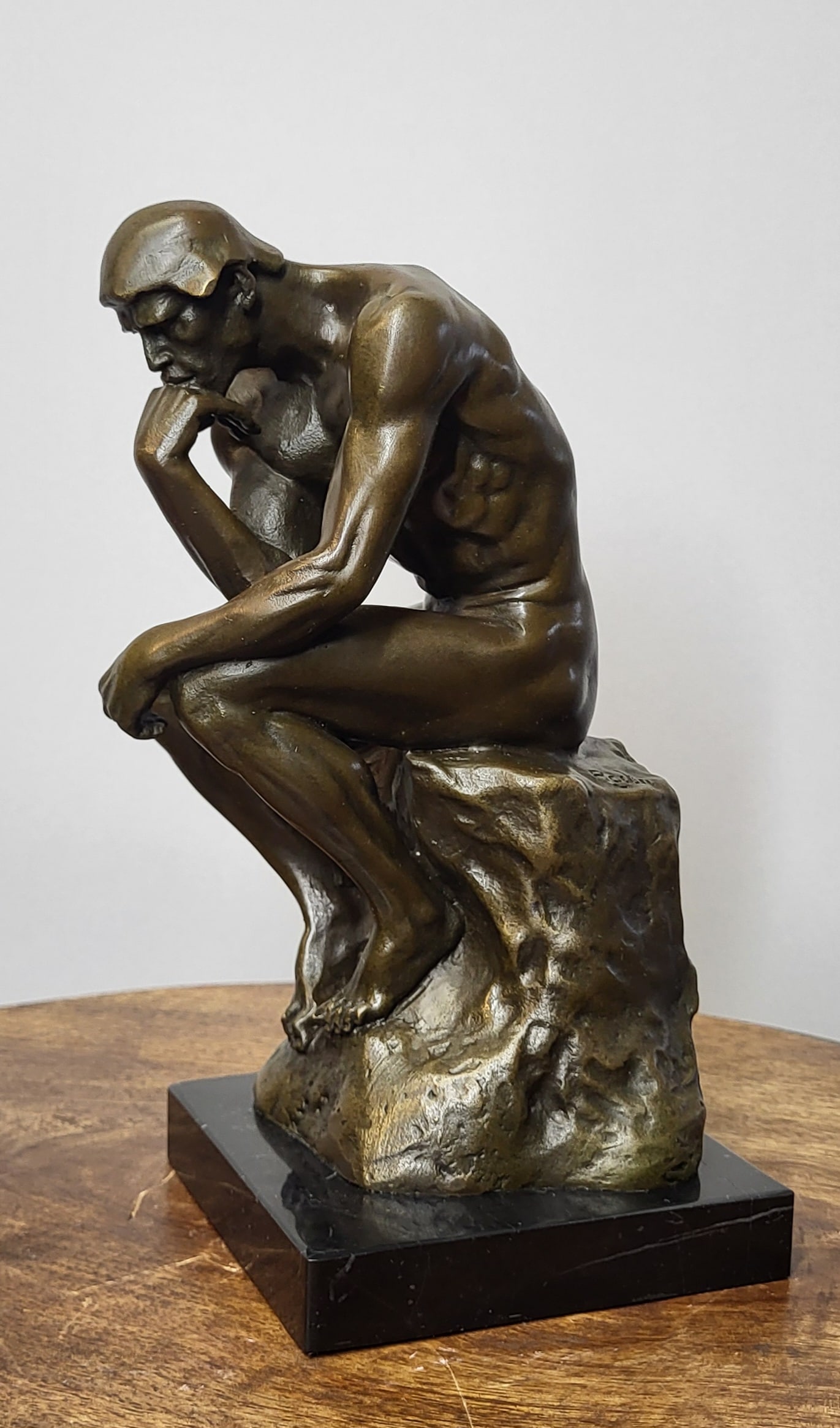 The Thinker Desktop Bronze Sculpture (1 of 4)