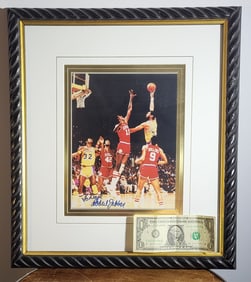 Los Angeles Lakers, Kareem Abdul Jabbar Autograph
