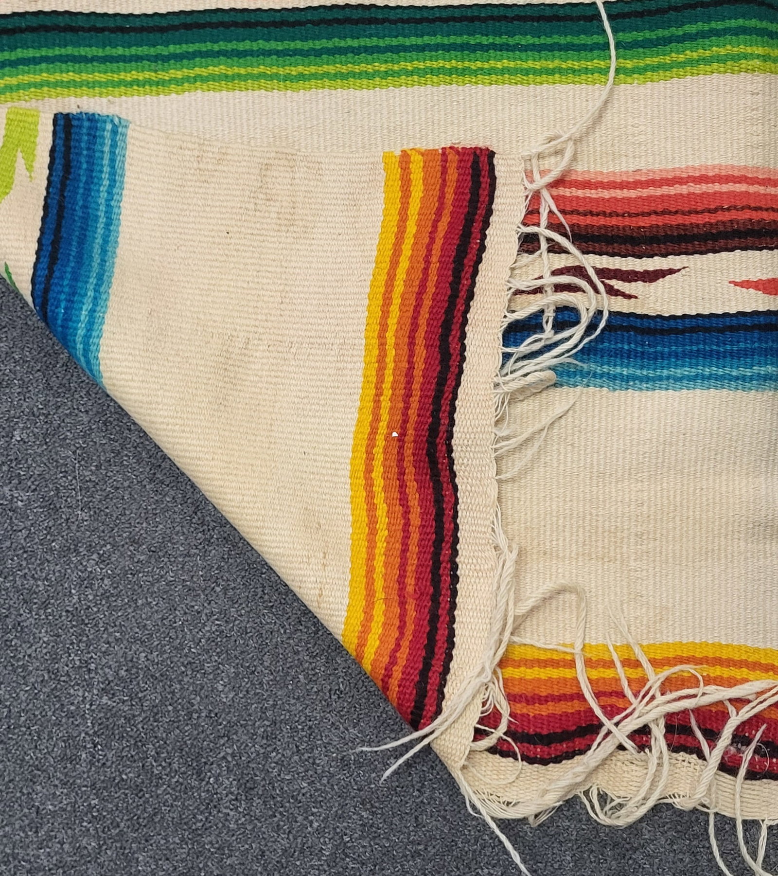 Indian Made Woven Blanket (1 of 4)