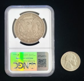 1921 - D XF 40 Morgan Dollar NGC