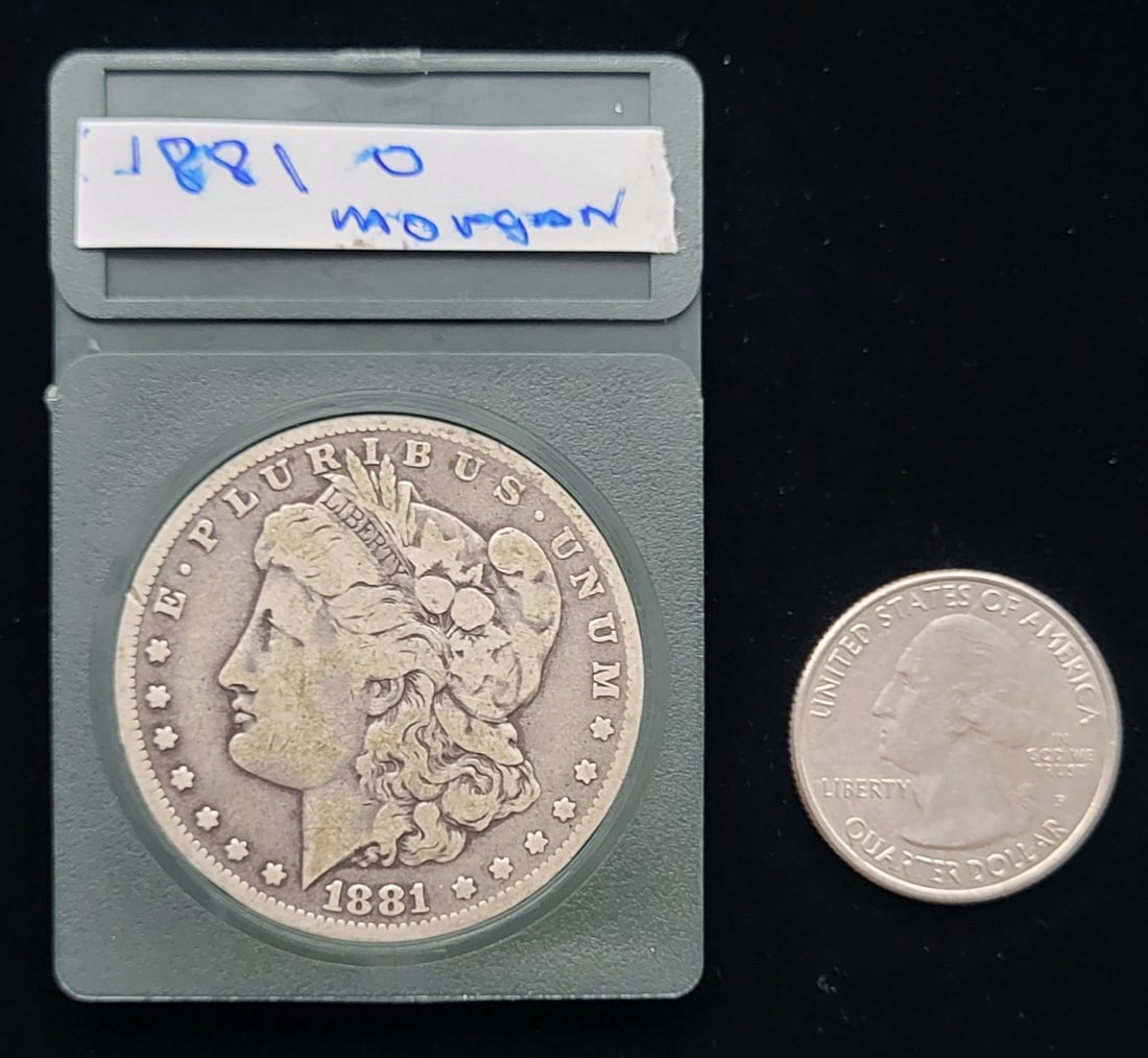 1881 - O Morgan Dollar (1 of 2)
